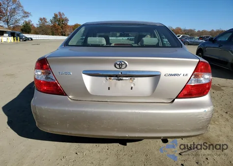 2003 Toyota Camry Le from USA, damaged, VIN 4T1BE32K63U774210